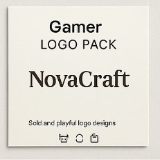 🎮 Gamer Logo Package